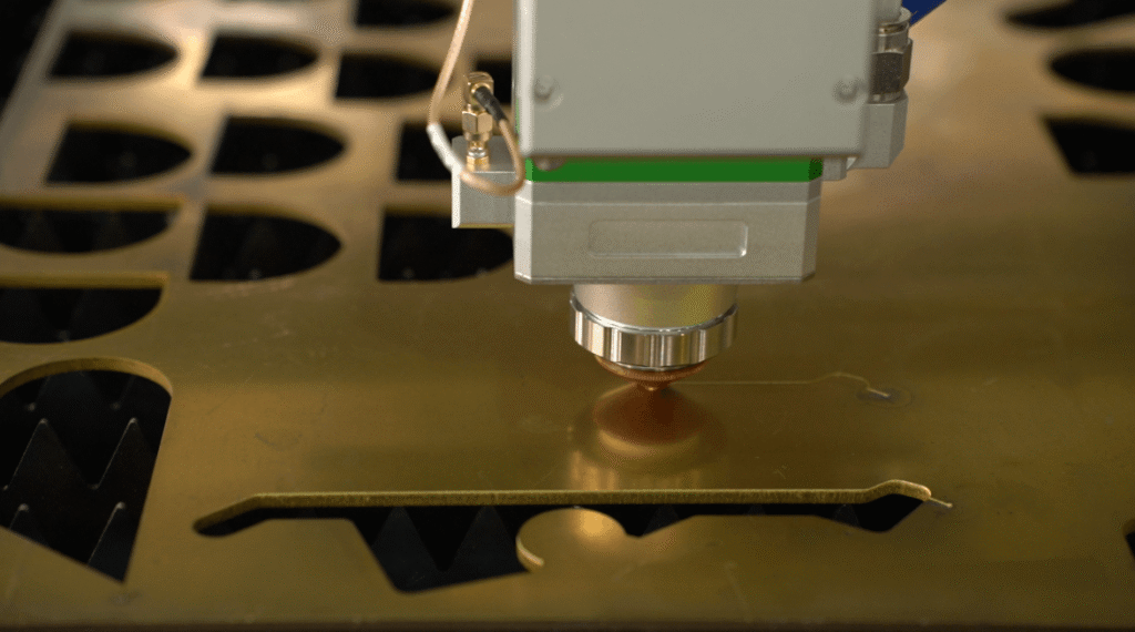 Brass Sheet Laser Cutting Process