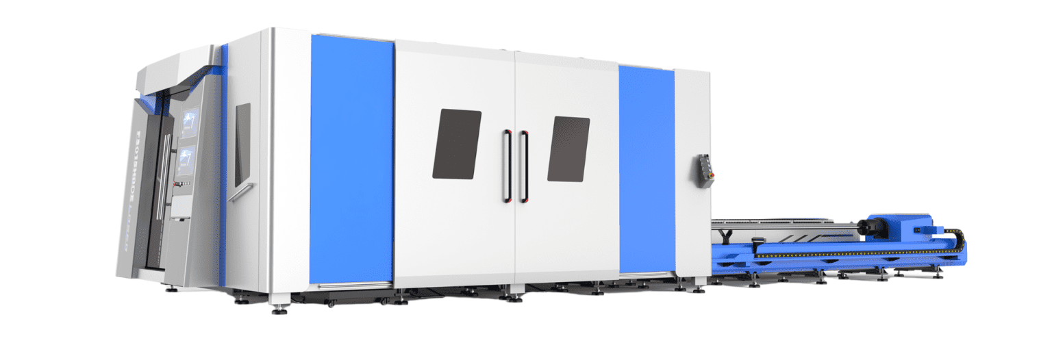 Dual Platforms Sheet Metal & Tube Laser Cutting Machine - Baison