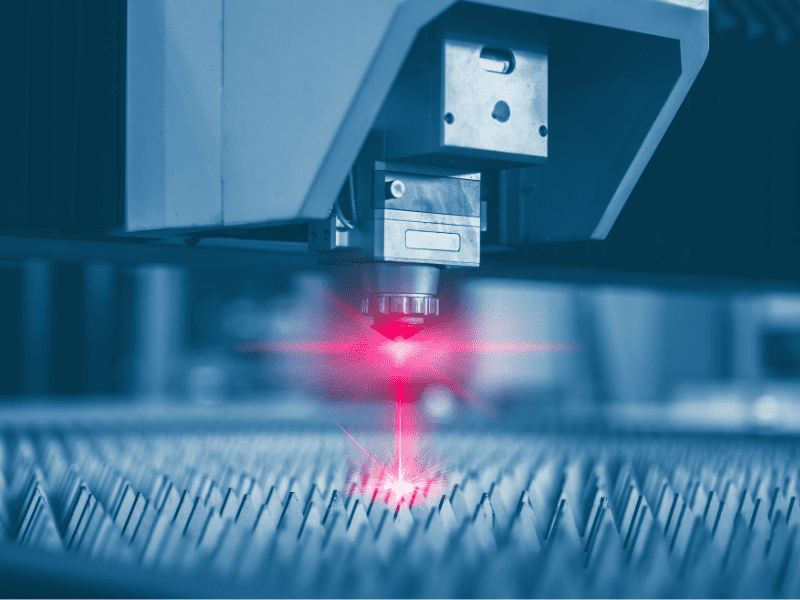 Fiber laser cutting ability