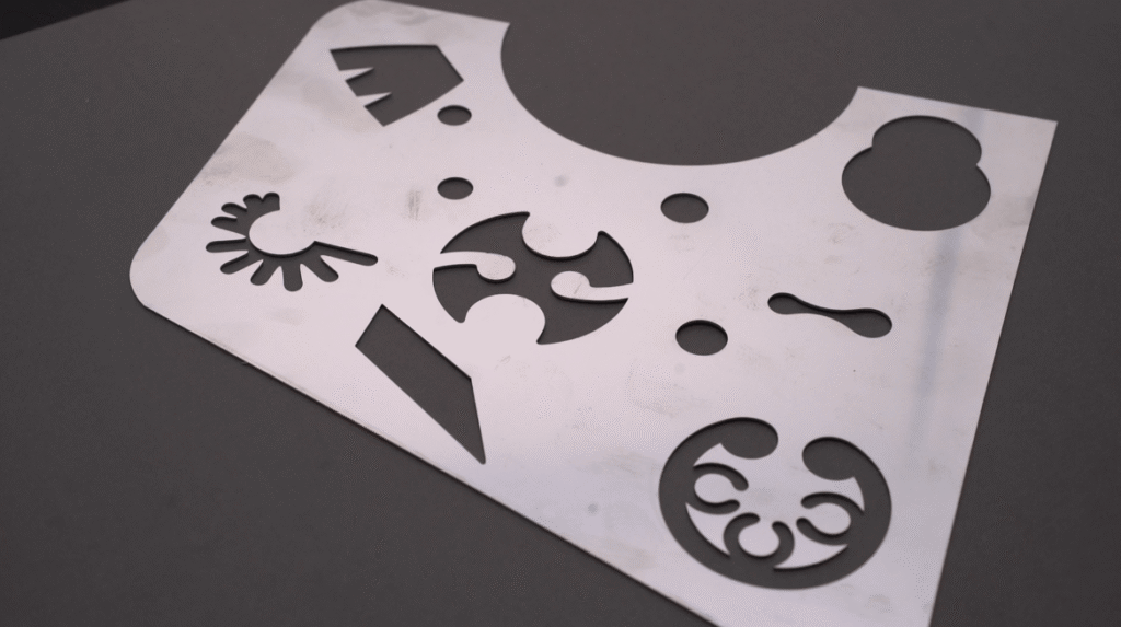 Custom metal laser cutting