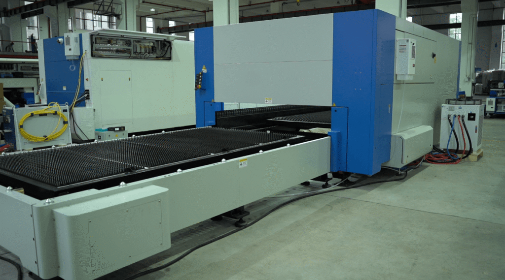 Exchange table laser cutter