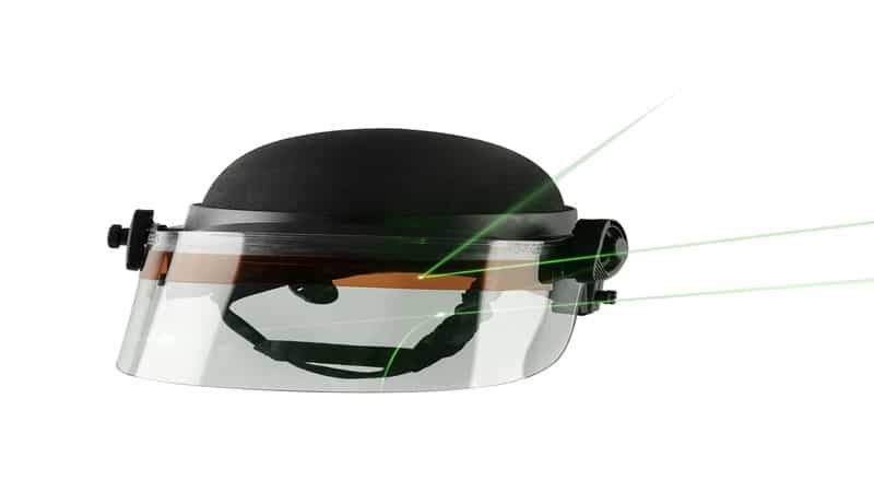 black laser film safety helmet 