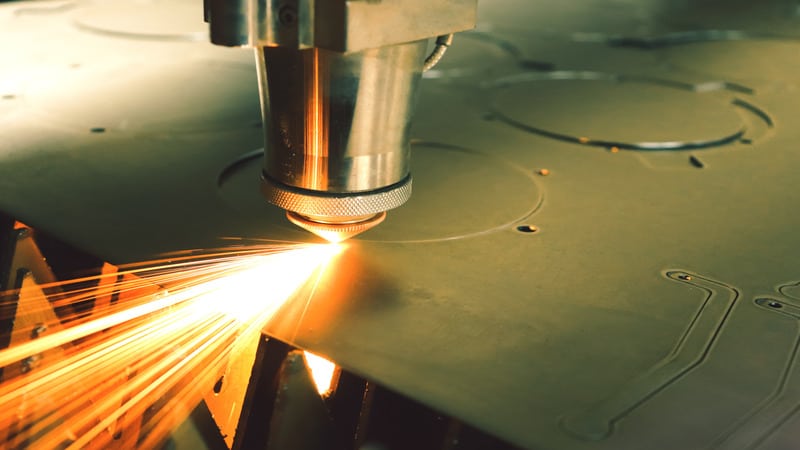 Coil-Fed Fiber Laser Cutting Machine