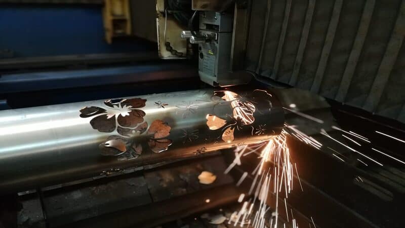 tube laser cutting design