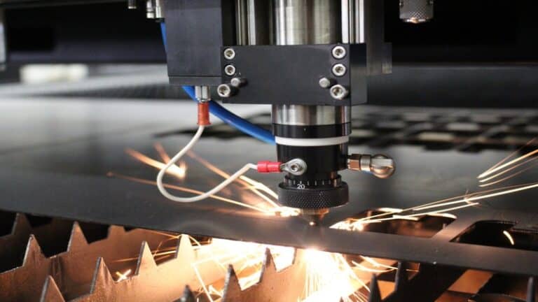 laser cutting process