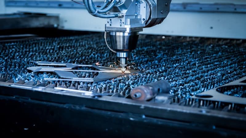 laser cutting, industrial manufacturing