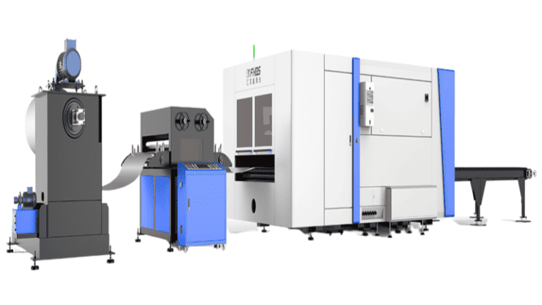 Coil-Fed Laser Cutting Machine