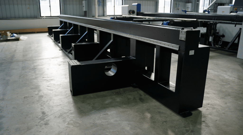 Laser interferometer measuring guide rail precision of machine tool