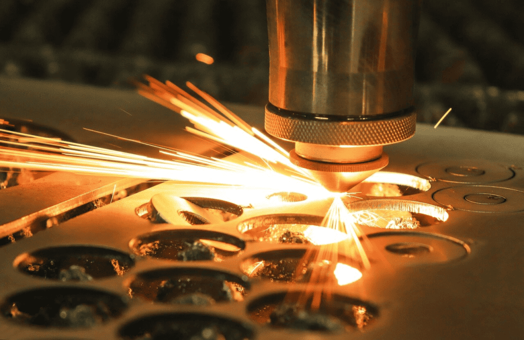 laser cutting aluminum