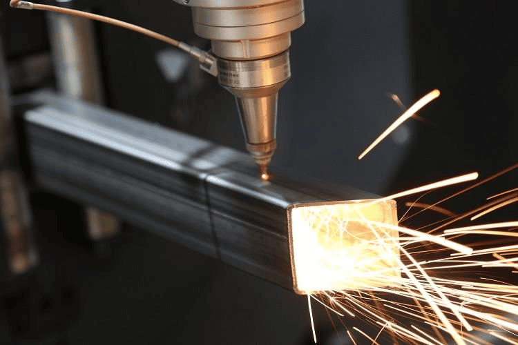 laser cutting aluminum tube