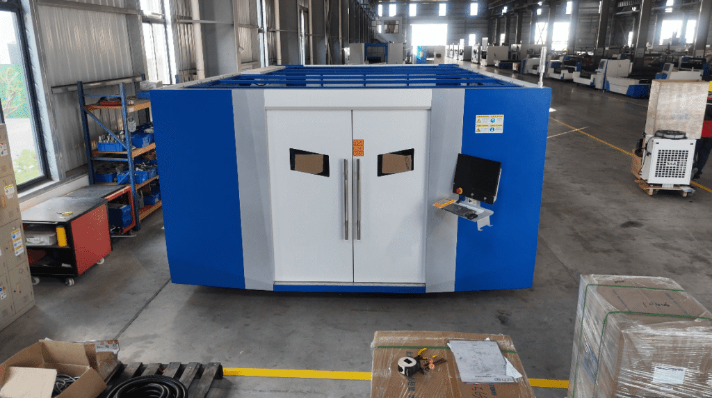 Baison enclosed laser safety enclosure