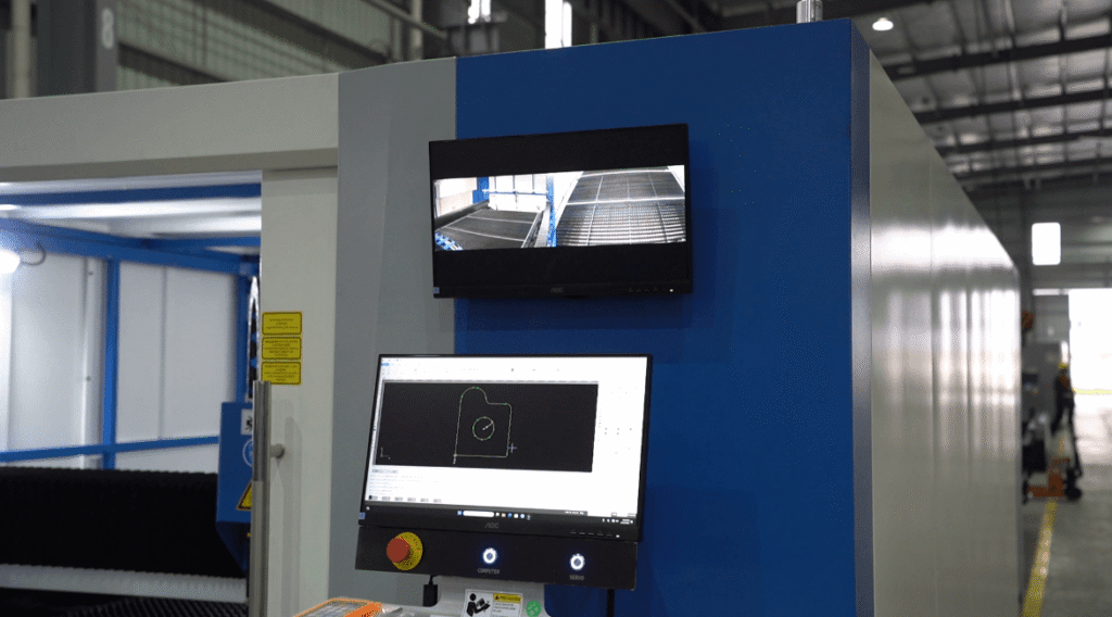 Baison laser control software and monitor