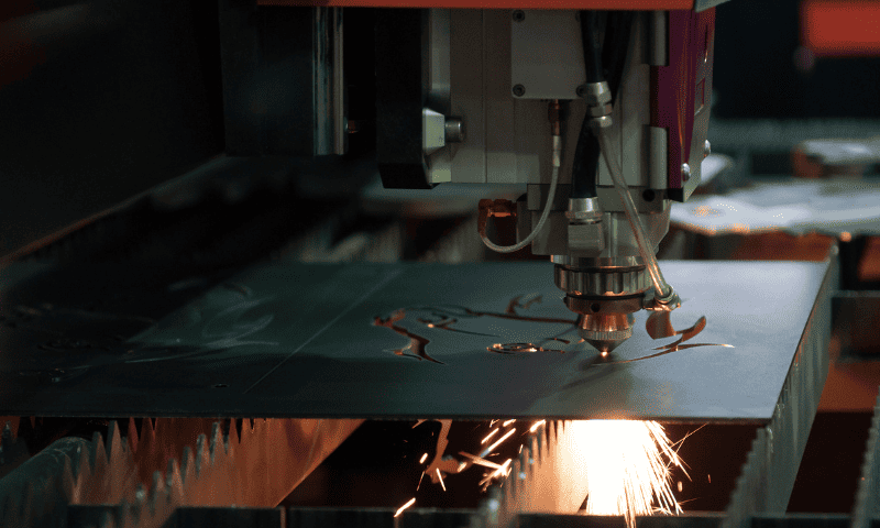 Laser Cutting in Metal Design