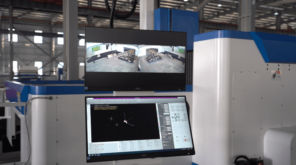 Baison laser control system