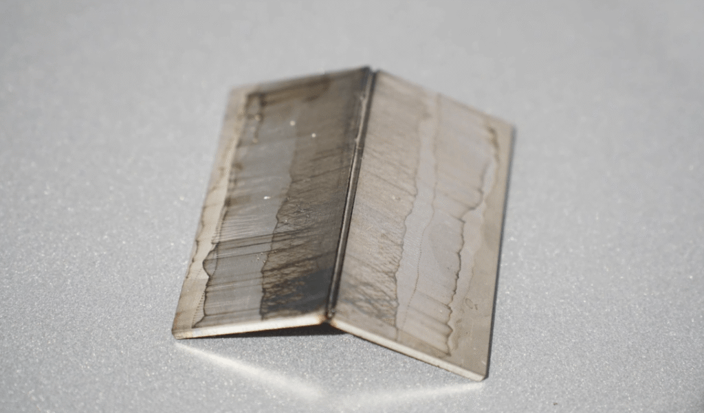 Backstep welding fillet joint forming showcase