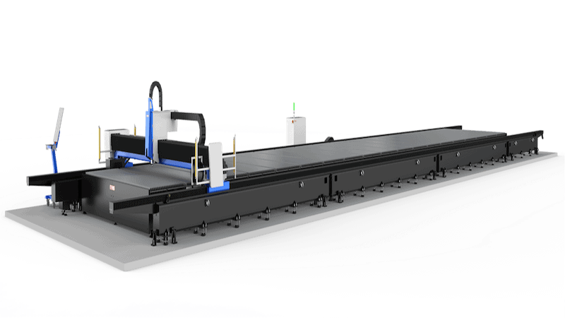 Baison H26030G Ground Rail Bevel Laser Cutting Machine