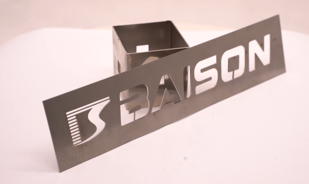 Baison lasergeschnittene Stahlplatte