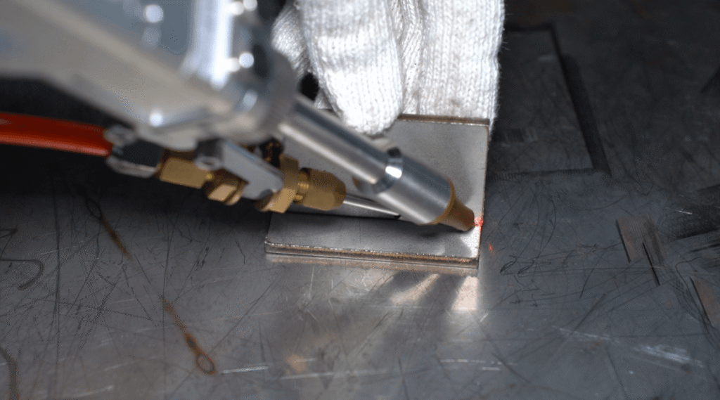 Handheld laser welding stainless steel