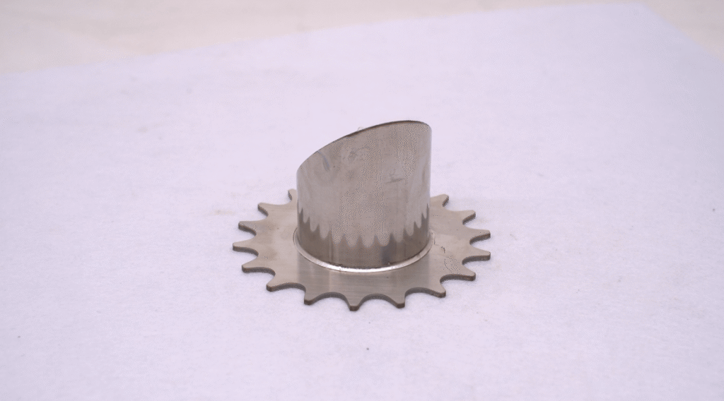 Laser welder aesthetic weld seam