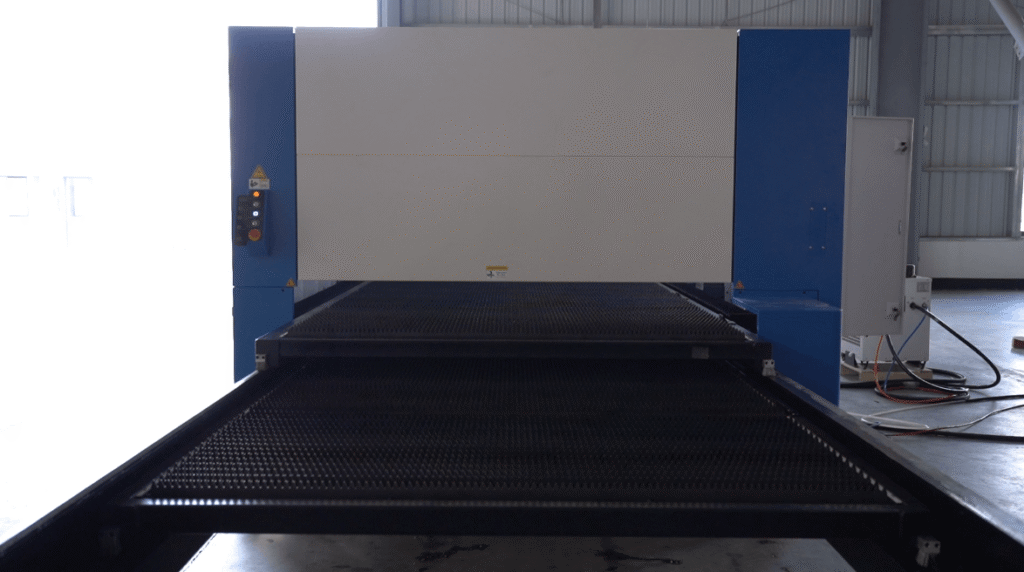 Exchange table laser cutting machine