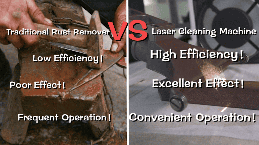 Laser vs. trad