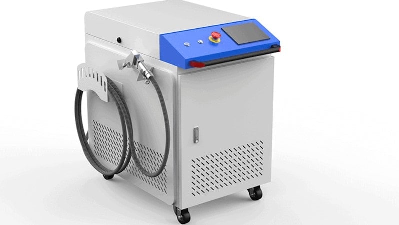 A laser cleaning machine