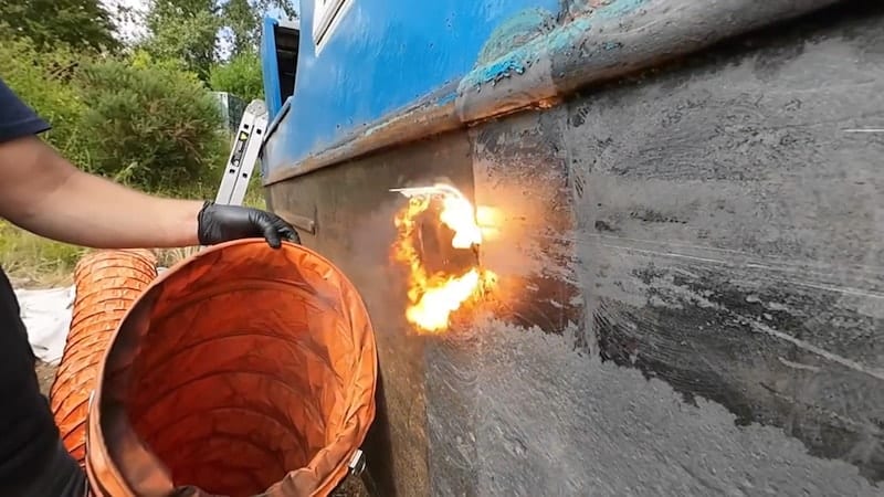 removing rust from boat