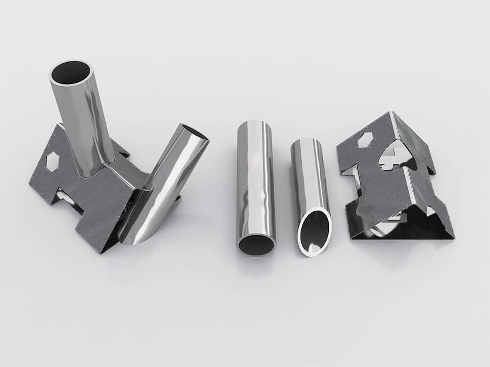 Metal Parts to be Integrated into Furniture