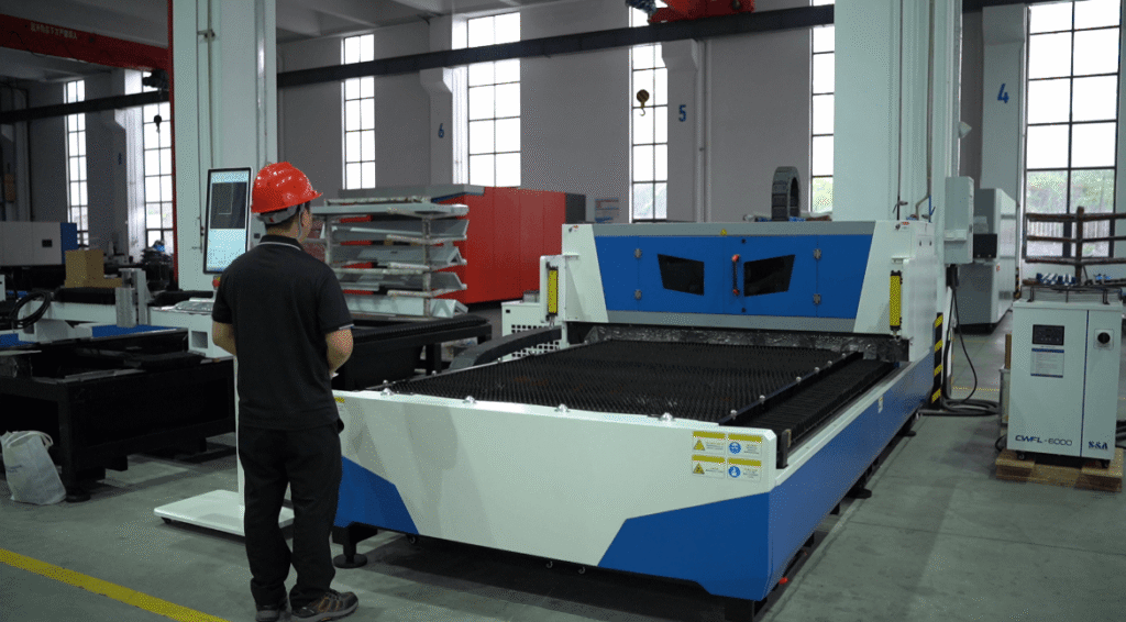 Laserschneidmaschine