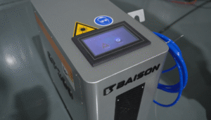 Control panel touch screen of Baison portable laser cleaner