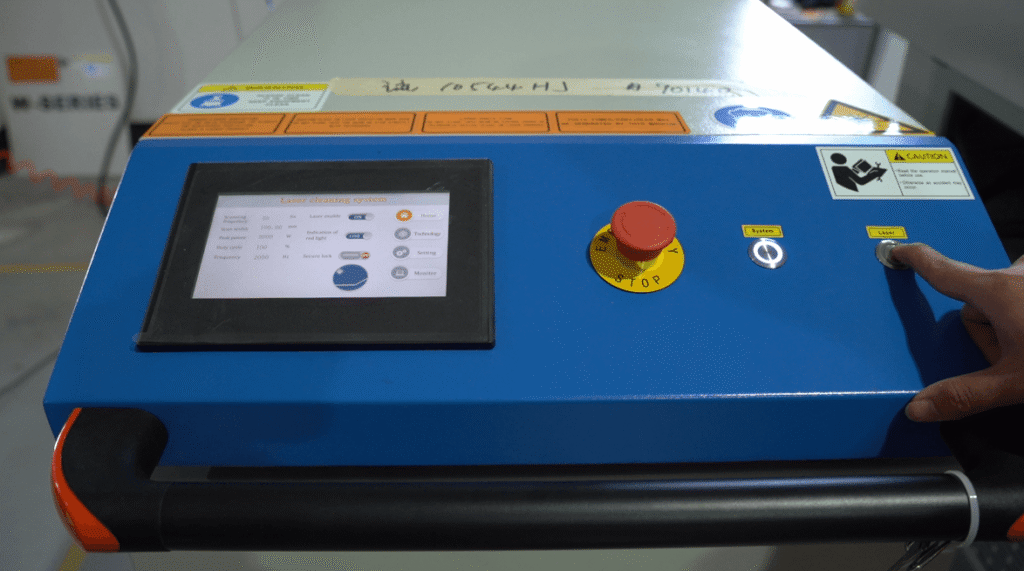 Pre-weld laser degreasing