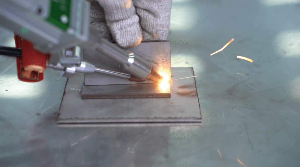 T-joint laser welding