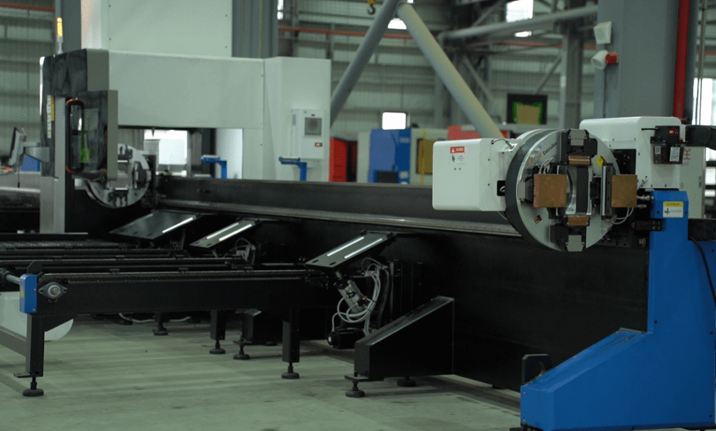 V24ESSP zero-tailing laser tube cutter heavy duty structure