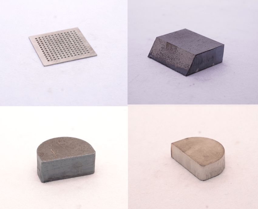 Baison M3 precision laser cut metal samples