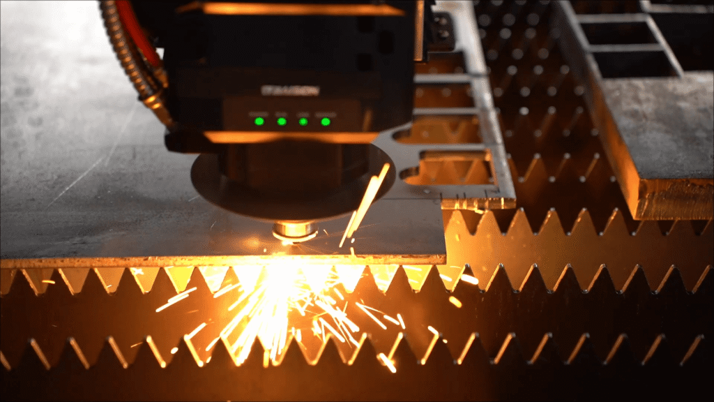 Precision laser cutting