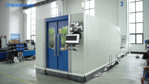 Baison SH3A laser machine with operation console