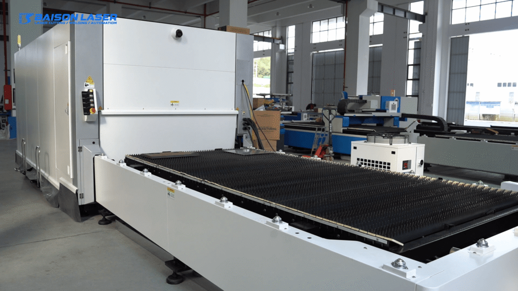 Baison SH3A enclosed fiber laser cutting machine