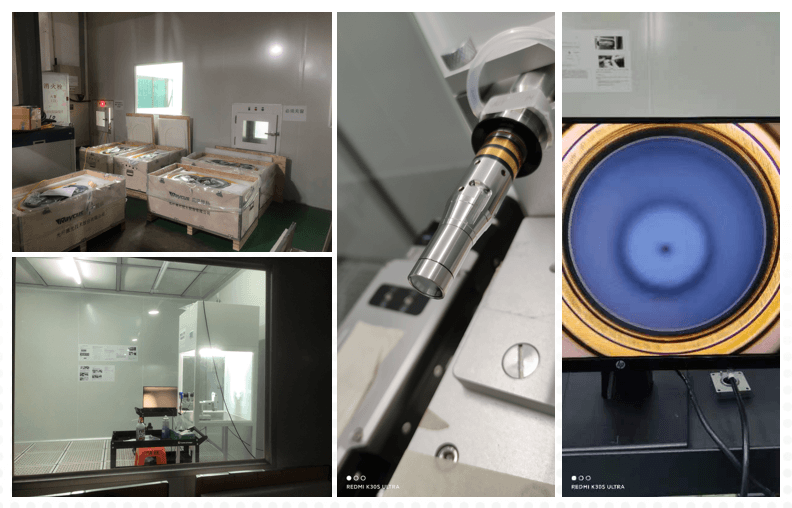 Rigorous quality control for laser components