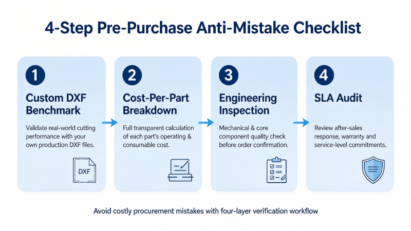 4-step fiber laser procurement anti-mistake checklist