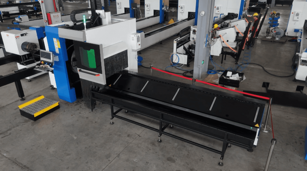 Laser Tube Cutter Automatic Unloading System