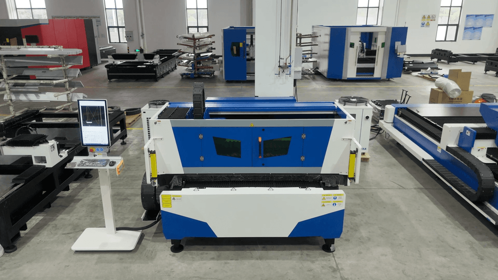 Baison EC3 fiber laser machine with upgraded fully enclosed gantry beam protection