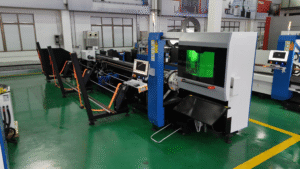 Baison K12C high-speed automatic tube laser cutting machine with loading system