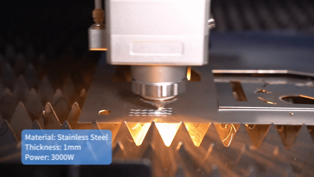 Precision laser cutting 1mm stainless steel sheet