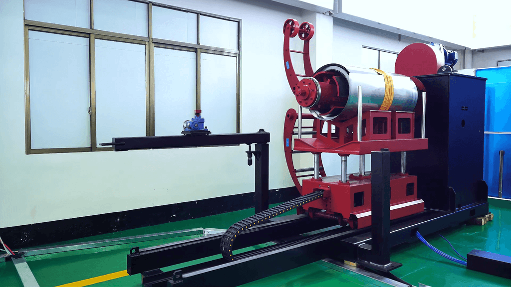 BAISON SJC3 hydraulic uncoiler and auto coil loading=